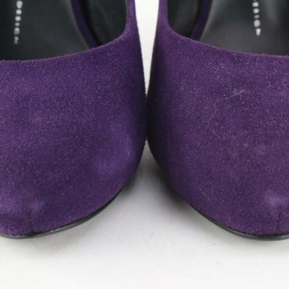 Giuseppe Zanotti Women's 39.5 Purple Suede x Gold Nana Heels 1116gz45 - Picture 11 of 12